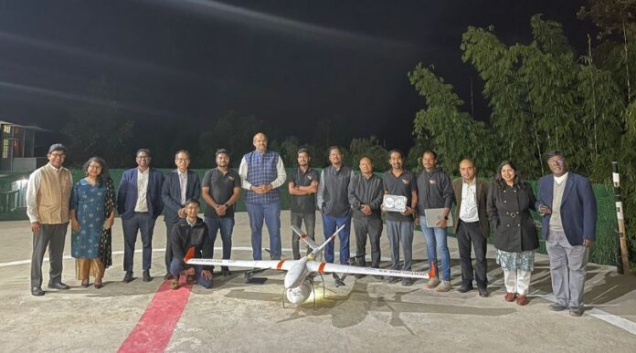 Vaccine delivered via first drone flight in Garo Hills