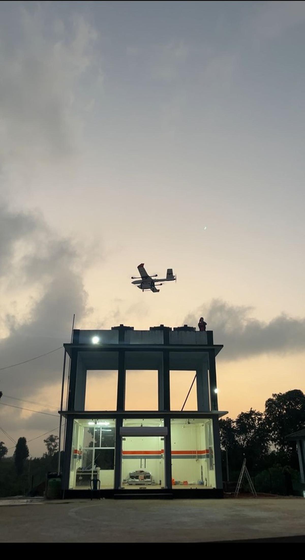 Drone hub for delivery of medicines, anti-venoms in hilly Meghalaya